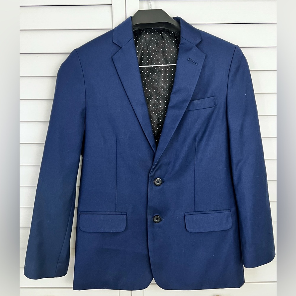 Van Heusen Polka Dot Lining Blazer Sz. 12 (boys)